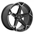 N259 ARROW GLOSS BLACK BRUSHED 10,5x20 5/112 ET40 CB66.5 60° - Alumiinivanteet - 280795 - 1