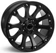 NN107 Flatblack 9x18 6/114,3 ET20 CB66.1 60° - Alumiinivanteet - 321325 - 1
