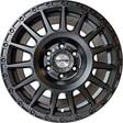 Nano 5877 Full Matt Black 8x17 6/139,7 ET13 CB110,0 60° - Alumiinivanteet - 316575 - 1
