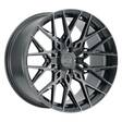 PHOENIX GUNMETAL W/ BRUSHED GUNMETAL FACE 11x20 5/112 ET37 CB66,6 60° - Alumiinivanteet - 290245 - 1