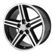 PR148 Gloss Black Machined 8x18 5/120,65 ET0 CB73.1 60° - Alumiinivanteet - 243875 - 1