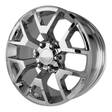 PR150 Chrome 9x22 6/139,7 ET27 CB78,3 60° - Alumiinivanteet - 237955 - 1