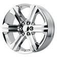 PR191 Chrome 9x22 6/139,7 ET24 CB78,1 60° - Alumiinivanteet - 238225 - 1