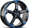 RONAL R66 Jet Black Blue Tinted 8x19 5/112 ET44 CB76,0 - Alumiinivanteet - 336075 - 1
