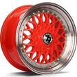 SV-E Red Lip Polished 7,5x17 5/112/120 ET35 CB72.6 60° - Alumiinivanteet - 336265 - 1