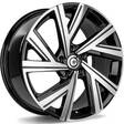 Serval Black Front Polished 7,5x17 5/112 ET42 CB57,1 60° - Alumiinivanteet - 314195 - 1