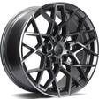 Shield Anthracite Front Polished 8x18 5/120 ET30 CB72.6 60° - Alumiinivanteet - 313855 - 1