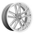 U130 BULLET TEXTURED GUN METAL W/ MILLED EDGES 8x17 5/120,65 ET1 CB72,6 60° - Alumiinivanteet - 327665 - 1