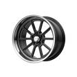 VN510 Gloss Black Diamond Cut Lip 8x18 5/114,3 ET0 CB72.6 60° - Alumiinivanteet - 243635 - 1