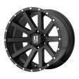XD818 Satin Black 10x20 5/127 ET-24 CB78,3 60° - Alumiinivanteet - 240575 - 1