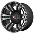 XD851 Satin Black With Gray Tint 10x20 8/170 ET-18 CB125,5 60° - Alumiinivanteet - 257495 - 1
