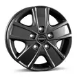 BORBET CWG mistral anthracite glossy 6x16 5/130 ET68 CB78,1 60° - Alumiinivanteet - 340085 - 1