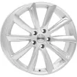 GP6 Silver 8x18 5x114,3 ET38 60° - Alumiinivanteet - 360805 - 1