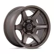 BR035 KUMA BURNT BRONZE 8,5x17 6/139,7 ET0 CB106.1 60° - Alumiinivanteet - 368615 - 1