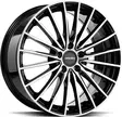 OXGIN Karl Black Pol 8x19 5/112 ET30 CB66.7 60° - Alumiinivanteet - 355515 - 1
