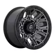 D825 TRACTION MATTE GUNMETAL W/ BLACK RING 8x15 5/139,7 ET-19 CB108.0 60° - Alumiinivanteet - 370935 - 1