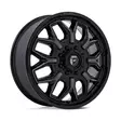 D875 FLUX DUALLY GLOSS BLACK BRUSH-FC GRAY TINT 8,25x22 8/210 ET-201 CB154.3 60° - Alumiinivanteet - 356395 - 1