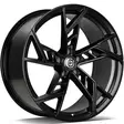 EVIL Deep Matt Black 8,5x19 5/112 ET30 CB66.5 60° - Alumiinivanteet - 350555 - 1
