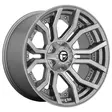 FC713 BRUSHED GUN METAL TINTED CLEAR 12x24 8/170 ET-44 CB125,1 60° - Alumiinivanteet - 292945 - 1