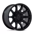 FC880 SUPER C MATTE BLACK 9x20 8/180 ET1 CB124.2 60° - Alumiinivanteet - 354655 - 1