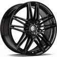 Ground Black Glossy 7,5x19 5/114,3 ET40 CB73.1 60° - Alumiinivanteet - 352005 - 1
