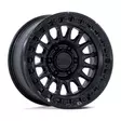 KM552 IMS MATTE BLACK W/ GLOSS BLACK LIP 9x20 8/180 ET18 CB124,2 60° - Alumiinivanteet - 340875 - 1