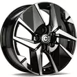 LOIRE Black Front Polished 6,5x16 4/108 ET32 CB65.1 60° - Alumiinivanteet - 352015 - 1