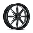 M54 SPARK UTV GLOSS BLACK MILLED 7x20 4/137 ET0 CB96.0 60° - Alumiinivanteet - 369405 - 1