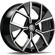 MANNHEIM Black Front Polished 8,5x20 5/112 ET38 CB66,5 60° - Alumiinivanteet - 336325 - 1
