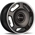 MF.15 Matt Black Lip Polished 9,5x20 5/112 ET45 CB66.6 60° - Alumiinivanteet - 373005 - 1