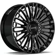 MF.17 Black Glossy 10x21 5/112 ET40 CB66.6 60° - Alumiinivanteet - 373015 - 1