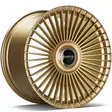 MF.2 Matt Gold 9x21 5/112 ET25 CB66.6 60° - Alumiinivanteet - 363245 - 1