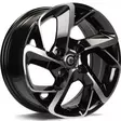 Nantes Black Front Polished 7x16 4/108 ET25 CB65.1 60° - Alumiinivanteet - 354465 - 2