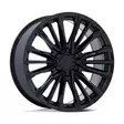 PR223 GLOSS BLACK 9x22 6/139,7 ET28 CB78.1 60° - Alumiinivanteet - 374695 - 1