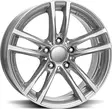 RIAL X10 Polar Silv 7x17 5/112 ET54 CB66.7 60° - Alumiinivanteet - 29385 - 2