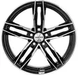 RR8M Gloss Black Polished 8x18 5/112 ET35 60° - Alumiinivanteet - 361745 - 1