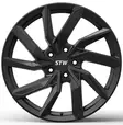 STW Aero Glossy Black 8,5x18 5/112 ET56 CB57,1 VW ID.Buzz rear R14 - Alumiinivanteet - 348345 - 1