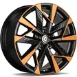 Trick Half Black Matt Cooper Front 8x18 5/112 ET40 CB57.1 60° - Alumiinivanteet - 363405 - 1