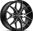 VOSSEN HF6.4 Tinted Gloss Black 9x17 6/135 ET0 CB87.1 60° - Alumiinivanteet - 334655 - 1