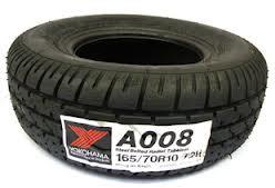 165/70R10 72H Yokohama ADVAN HF Type-D A008 DOT: 2025 - Henkilöauton kesärenkaat - 12495 - 1