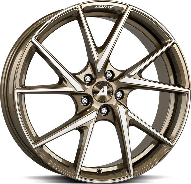 ALUTEC ADX.01 Metal Bronze Pol 7x17 4/108 ET18 CB65,1 60° - Alumiinivanteet - 309155 - 1
