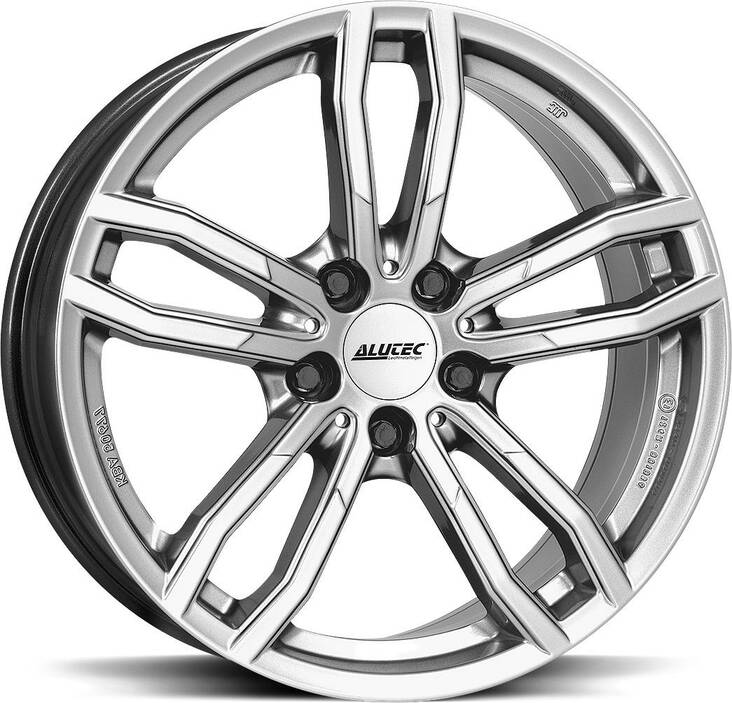 ALUTEC Drive Polar Silver 8x18 5/120 ET43 CB72,6 - Alumiinivanteet - 24855 - 1