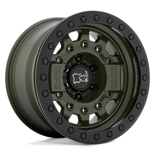 AVENGER BEADLOCK OLIVE DAB GREEN W/ BLACK HARDWARE 8,5x17 6/139,7 ET0 CB112,1 60° - Alumiinivanteet - 290935 - 1