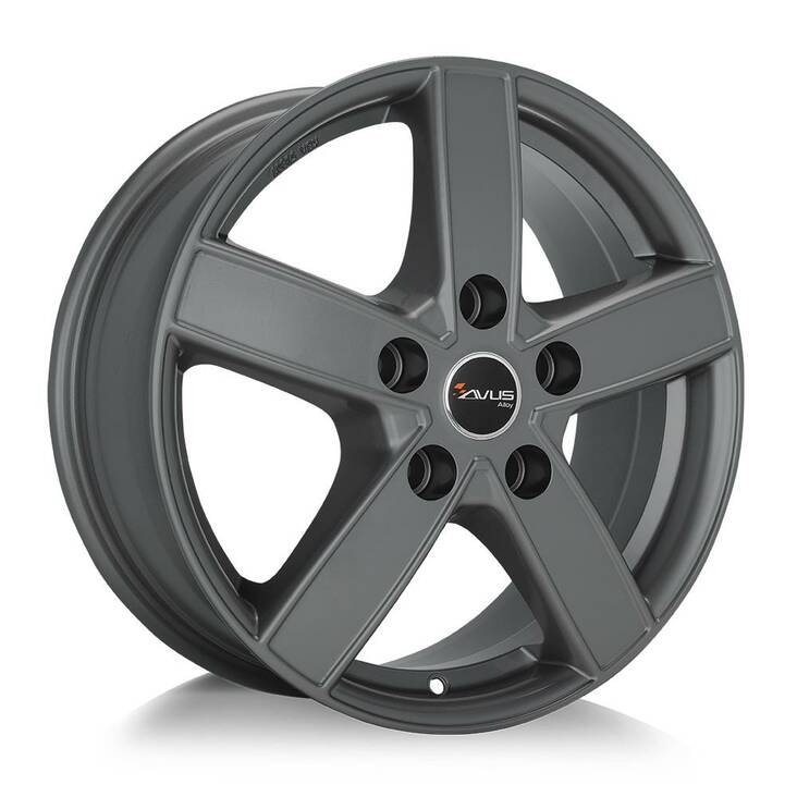 AVUS AC-V51 Matt Anthracite 6,5x16 5/118 ET62 CB71,1 60° - Alumiinivanteet - 299015 - 1