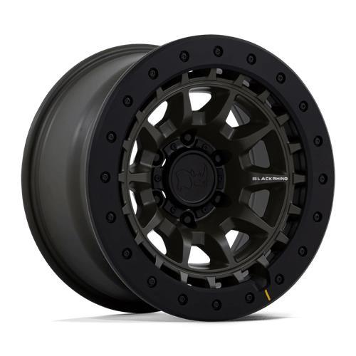 BR016 TUSK OLIVE DRAB GREEN 8,5x17 5/127 ET-10 CB71,5 60° - Alumiinivanteet - 334285 - 1