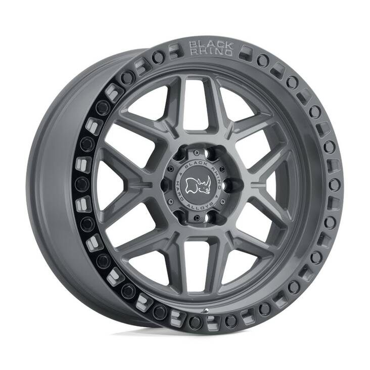 Black Rhino Kelso Battleship Grey/Black Ring 9x18 6/139,7 ET-12 CB112,1 60° - Alumiinivanteet - 323795 - 1