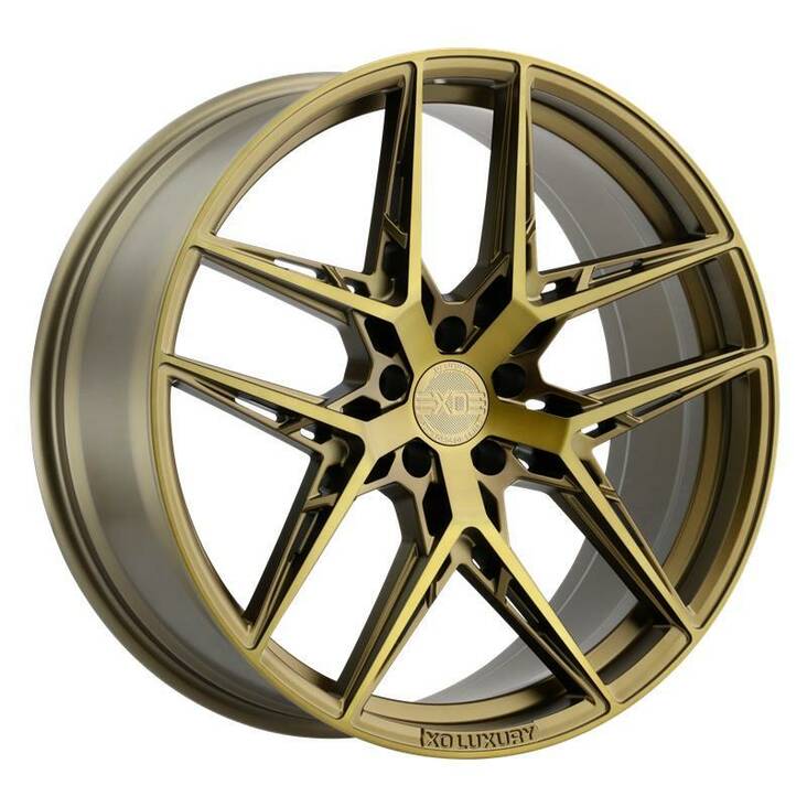 CAIRO BRONZE W/ BRUSHED BRONZE FACE 11x21 5/120 ET25 CB76,1 60° - Alumiinivanteet - 290255 - 1