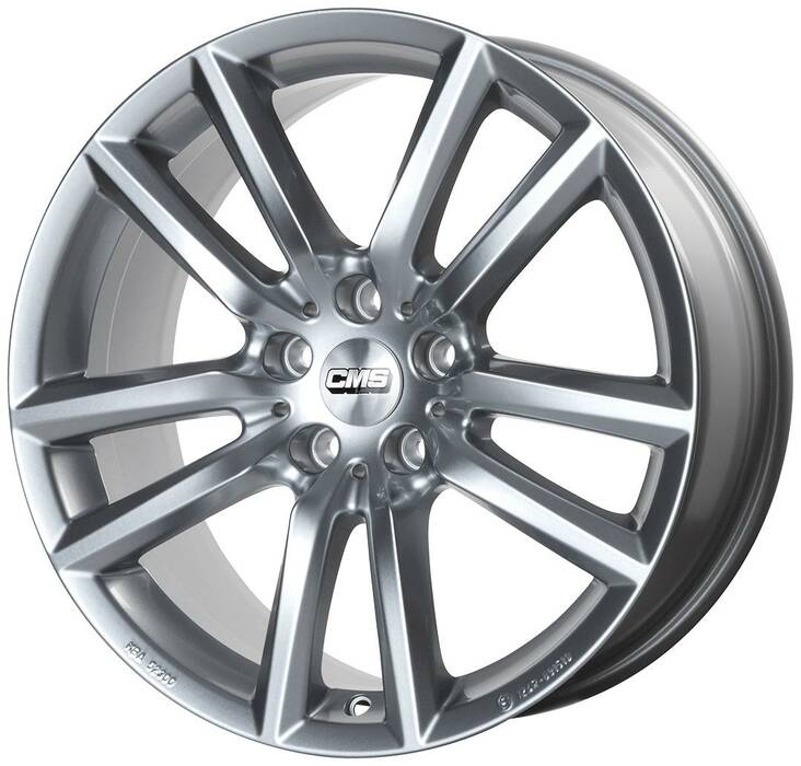 CMS C27 Racing Silver 7x18 5/114,3 ET38 CB67,2 60° - Alumiinivanteet - 337125 - 1