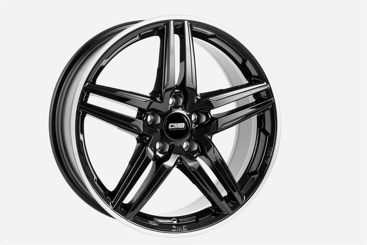CMS C29 Diamond Rim Black Gloss 8,5x20 5/112 ET40 CB66,5 (Mercedes) R14 - Alumiinivanteet - 294515 - 1