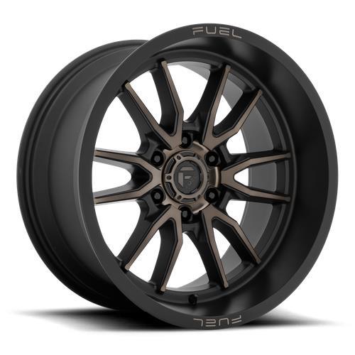 D762 CLASH MATTE BLACK DOUBLE DARK TINT 9x17 6/139,7 ET-12 CB106,1 60° - Alumiinivanteet - 330365 - 1